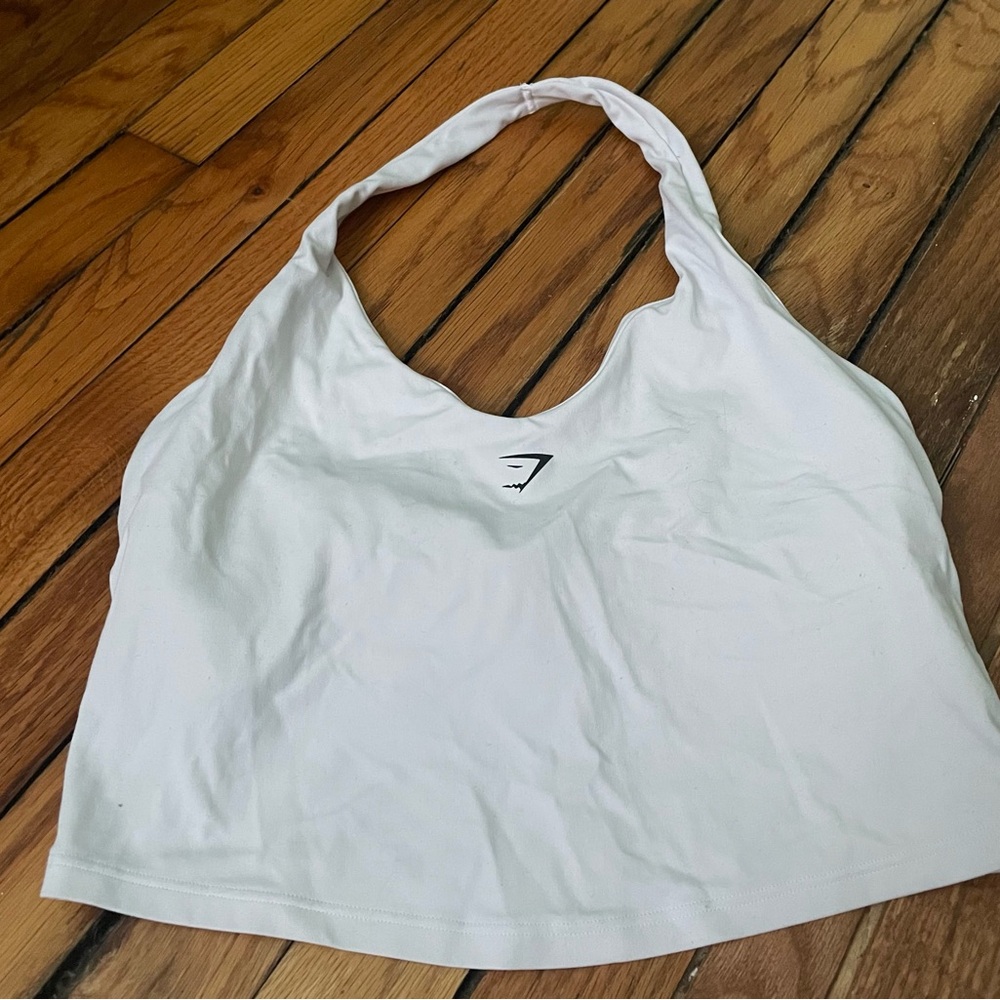 Gymshark White Tank Top